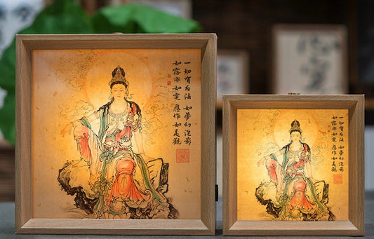 Buddha Zen Table Lamp/Night Lamp/Ambient Light